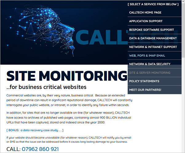 Calltech IT support, Oswestry in Shropshire