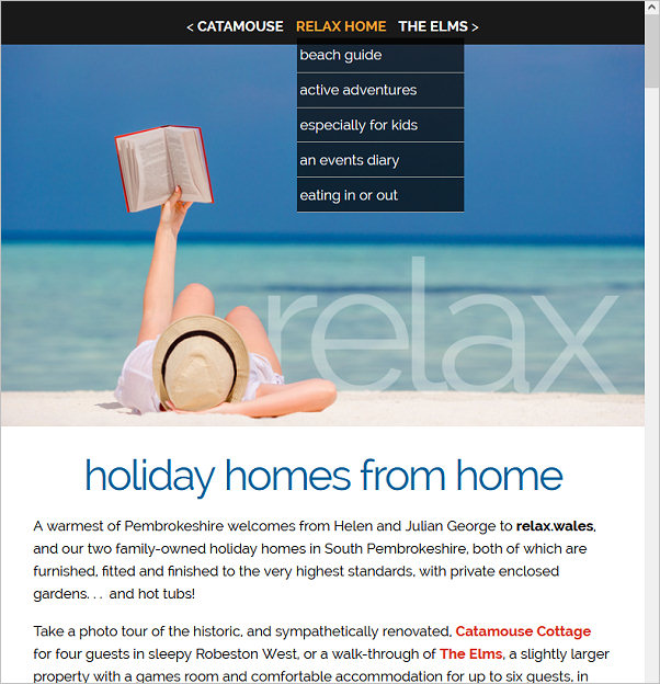 Relax Wales luxury holiday cottages