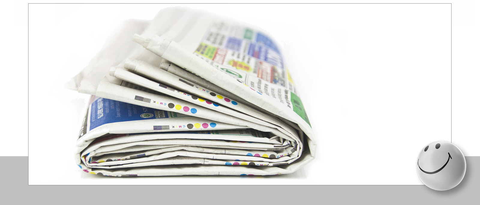 Newspapers, illustrating cheap PR activity