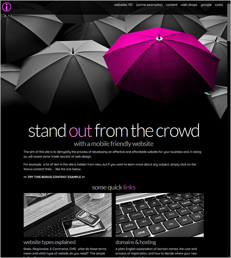 Ipinx previous website, 2016 to 2024